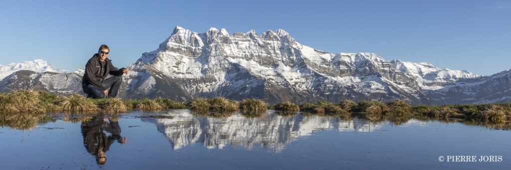 Dents du Midi depuis la gouille au printemps (8)
