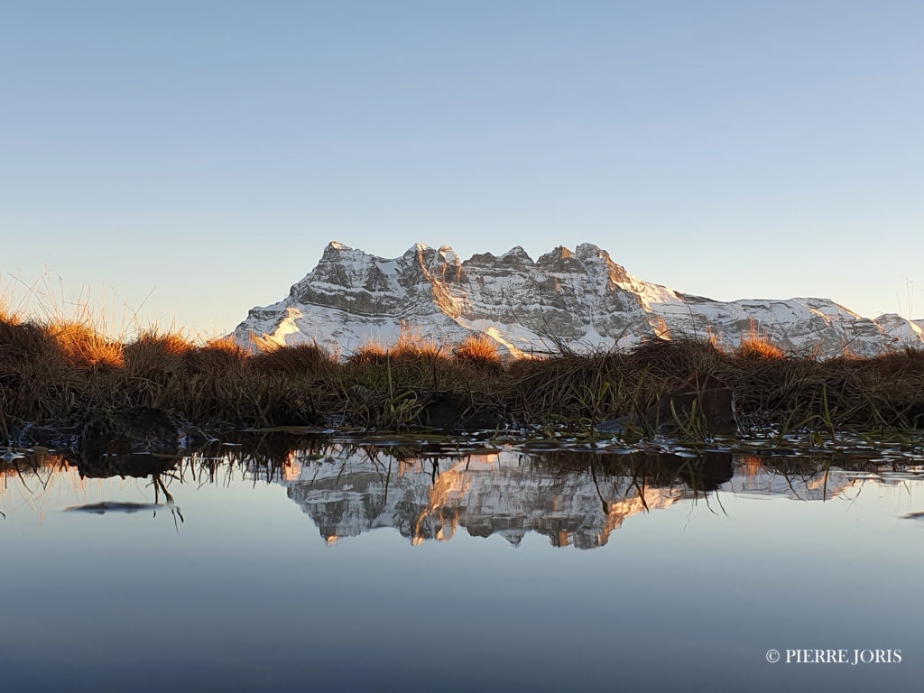 Dents du Midi depuis la gouille en automne (12)
