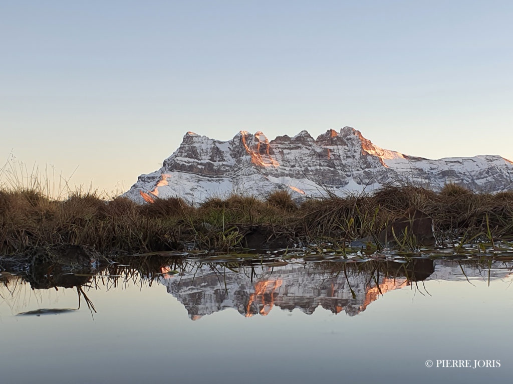 Dents du Midi depuis la gouille en automne (14)