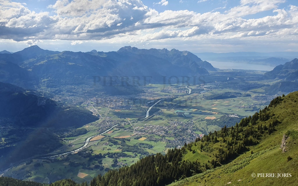 Le Chablais depuis la Tourche (1)