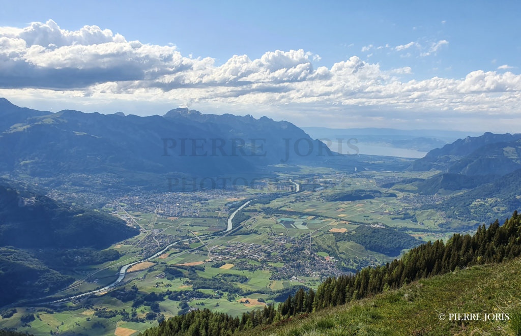 Le Chablais depuis la Tourche (2)